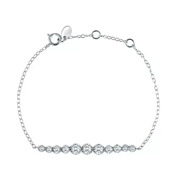 璀璨光芒鑽石手鍊