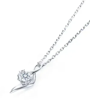 舞動光芒鑽石項鍊