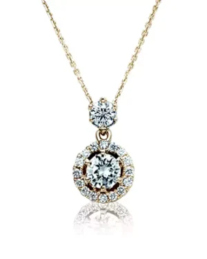 光耀璀璨鑽石項鍊